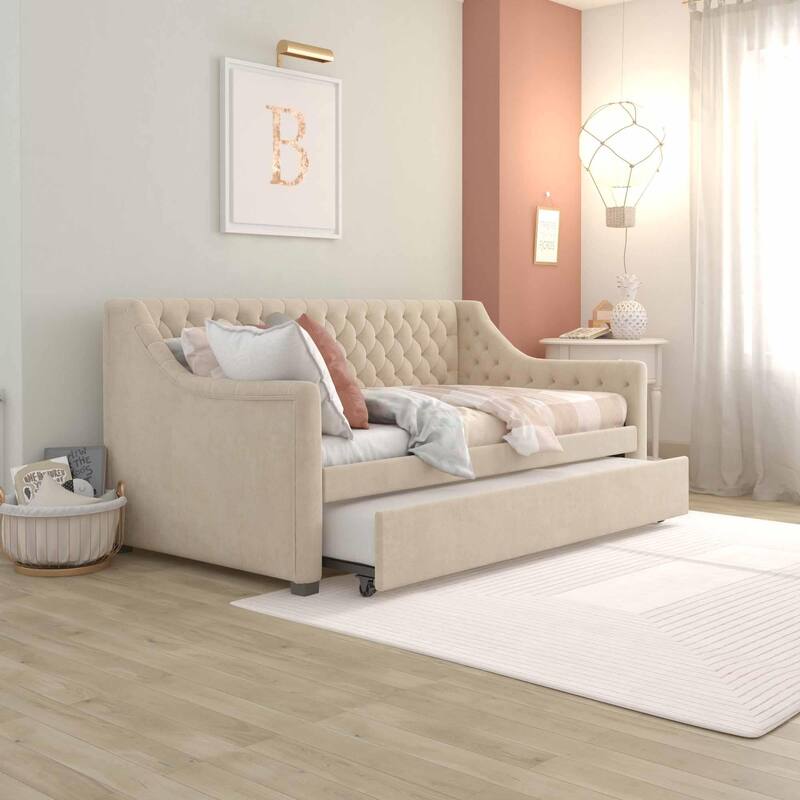 Little Seeds Monarch Hill Ambrosia Upholstered Daybed and Trundle