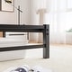 preview thumbnail 15 of 18, Queen Size Platform Bed Frame with USB Charging, LED Lights, Strong Steel Slats, No Box Spring Needed, Noise-Free, Black