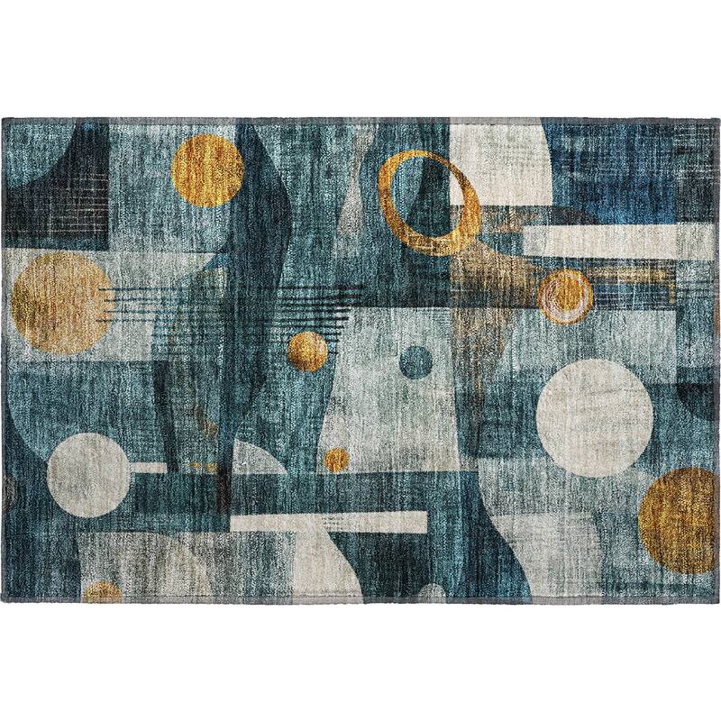 Premium Washable Super Soft Contemporary Deco Mayfield Rug