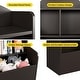 preview thumbnail 12 of 16, 3-Tier Toy Storage Cabinet and Bookcase