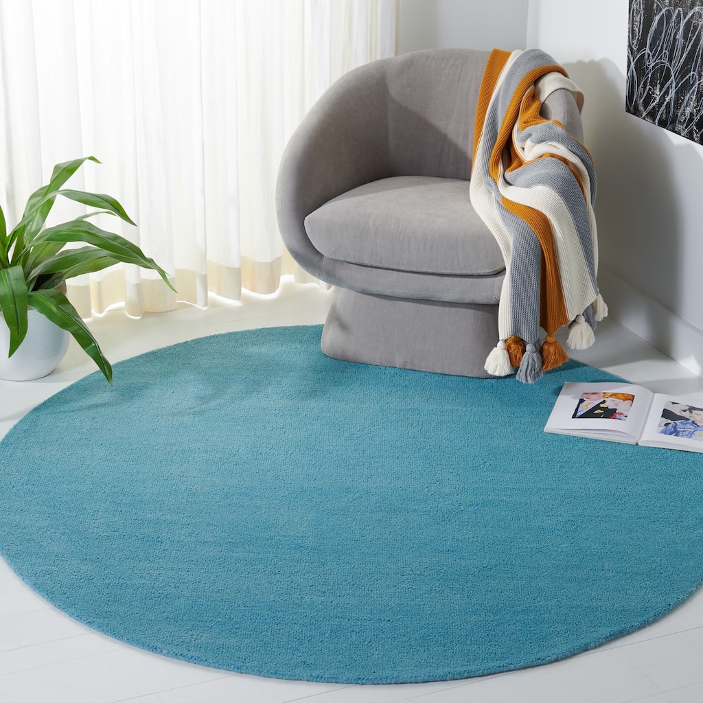 SAFAVIEH Handmade Himalaya Colorweave Plaid Modern Wool Rug