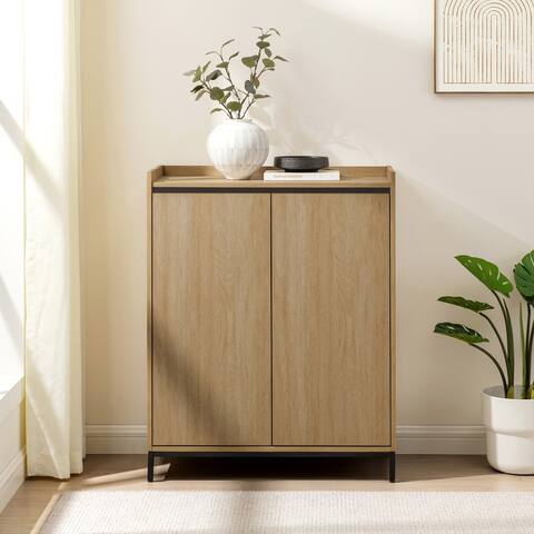 Middlebrook Contemporary Gallery-Top Accent Buffet Cabinet