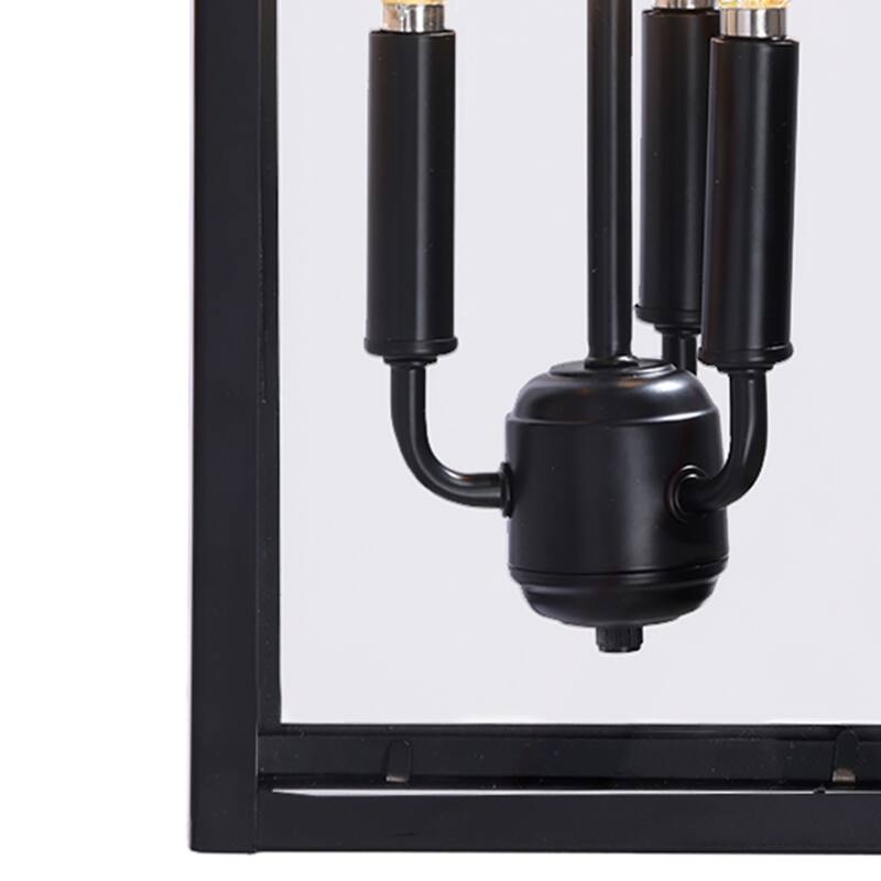 Clear Glass Outdoor Lighting Wall Sconce