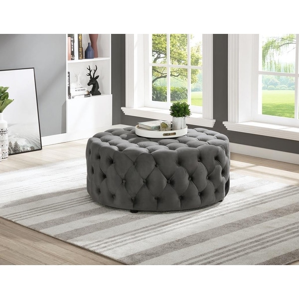 40 inch round deals ottoman