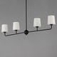 preview thumbnail 10 of 8, Maxim 12097SW Bristol 4 Light 48" Wide Linear Chandelier