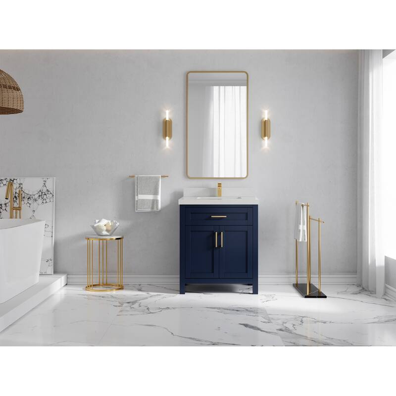 Willow Collections 30 in. W x 22 in. D Cambridge Single Sink Bathroom Vanity with Countertop