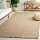 preview thumbnail 2 of 10, SAFAVIEH Handmade Natural Fiber Filanthi Farmhouse Fringe Jute Rug 3' x 5' - Natural/Ivory - Rectangle