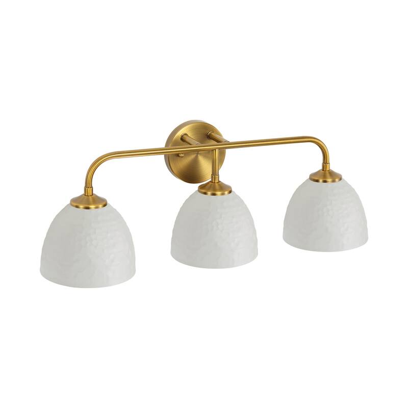 Golden Lighting 6950-BA3 MBS Shepard 3 Light 25" Wide Vanity Light