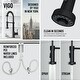 preview thumbnail 84 of 122, VIGO Edison 19" H Single Handle Pull-Down Sprayer Kitchen Faucet Set with Touchless Sensor
