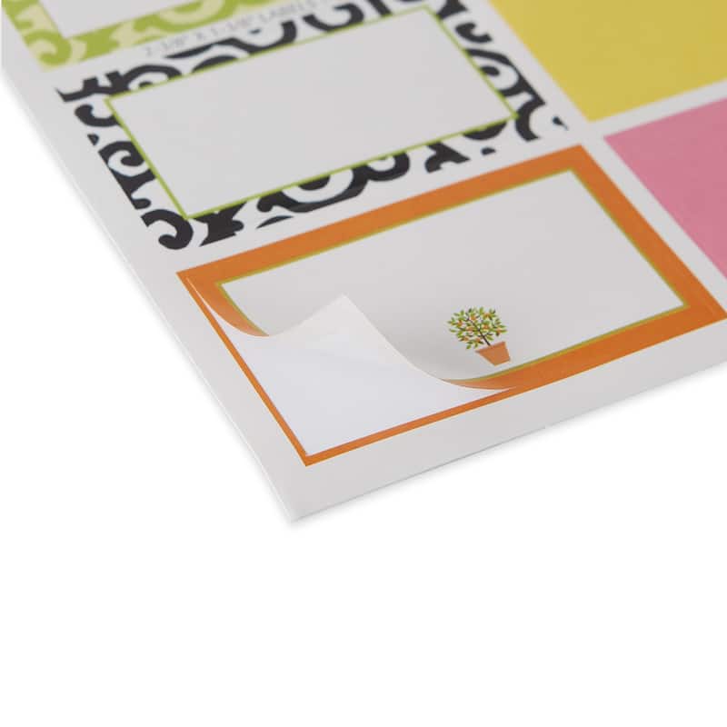 50-Piece Square Gift Label Set - Rectangle, Set/50