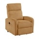 preview thumbnail 57 of 180, Fremont & Park Covelo Corduroy Recliner Collection - Push Back Recliner and Power Lift Chair for Apartments and Living Rooms Yellow (Power Lift)