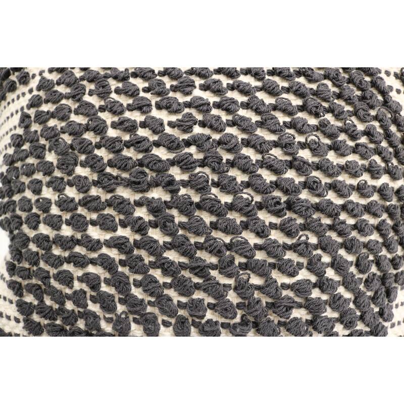 Home&Manor Tropea Wool & Cotton Designer Throw Pillow