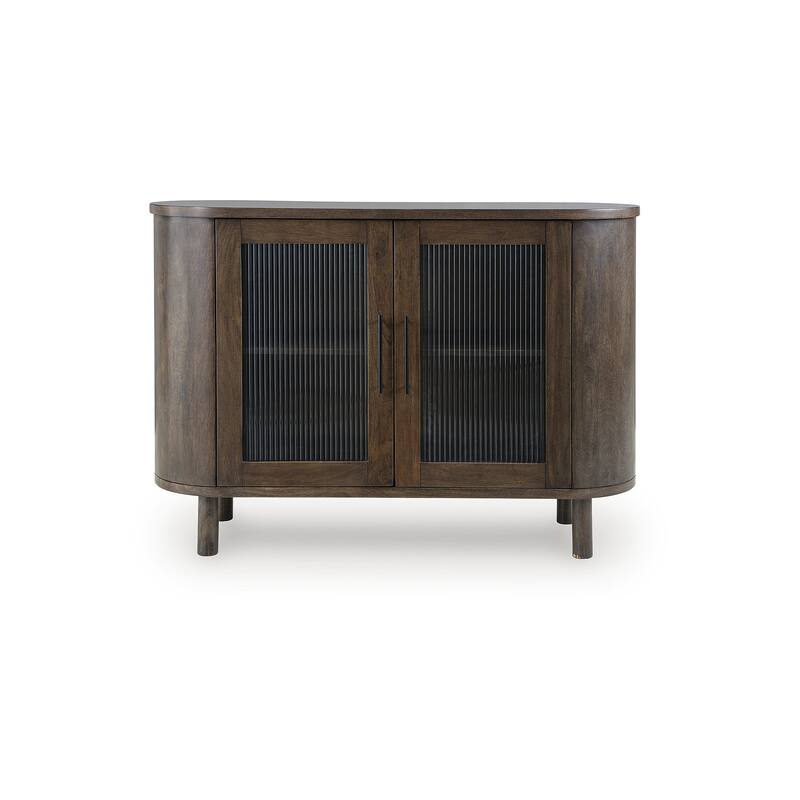 Signature Design by Ashley Mayridge Brown Accent Cabinet - 48" W x 16" D x 34" H