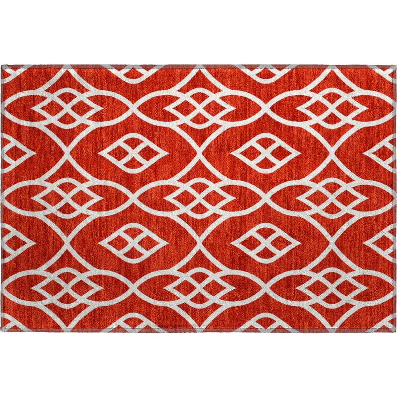 Premium Washable Super Soft Transitional Scroll Mayfield Rug