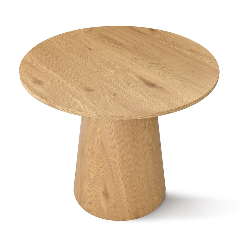 35" Fixed Pedestal Dining Table