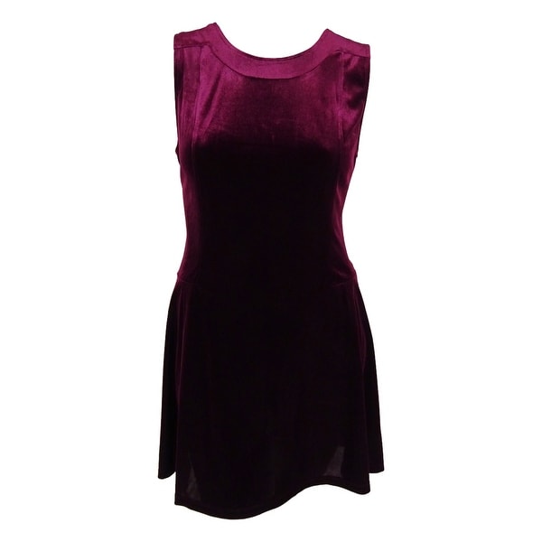 velvet bordeaux dress