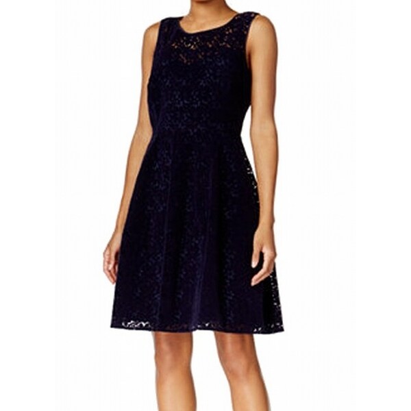 tommy hilfiger navy floral dress