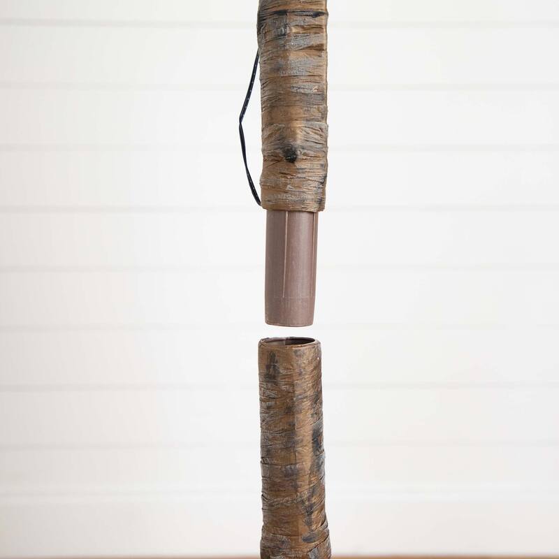 Pre-Lit Eucalyptus Artificial Tree - 6' - Warm White LED Lights