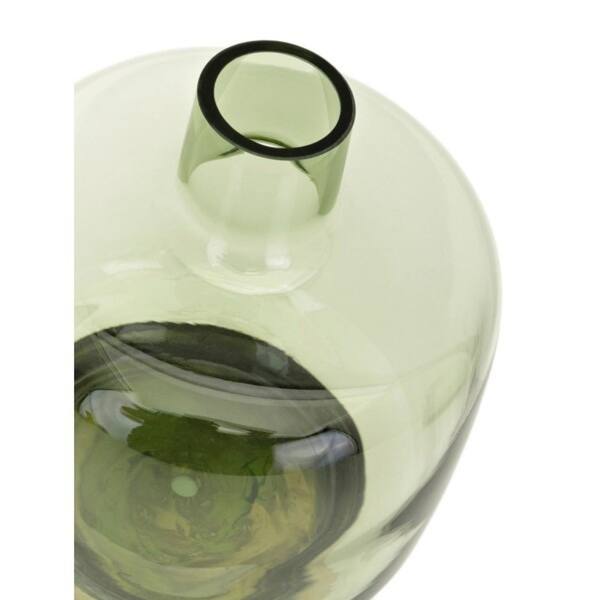 Shop 13 Green Large Glass Vase Tabletop Decor Overstock 28678093