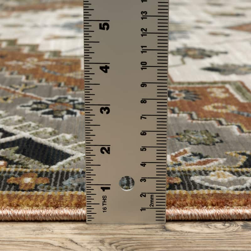 Style Haven Kellan Oriental Medallion Area Rug