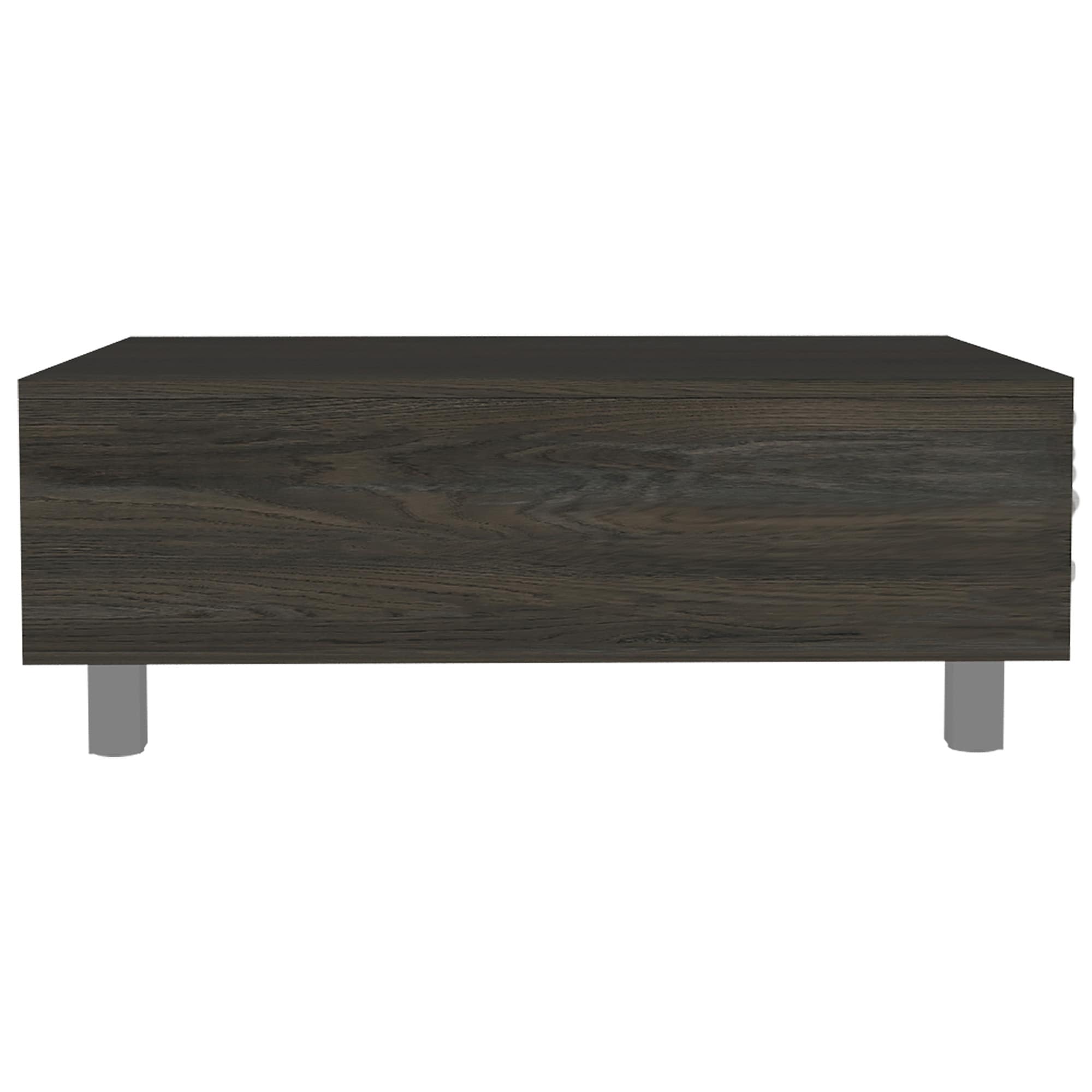 TUHOME Gambia Coffee Table with Lift Top, Concealed Storage and 4 Legs