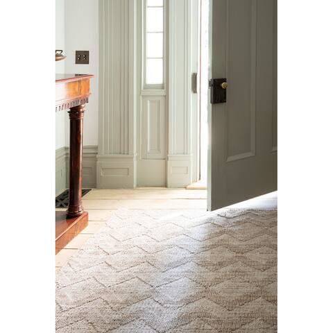 NuStory Morning Path Area Rug in Beige