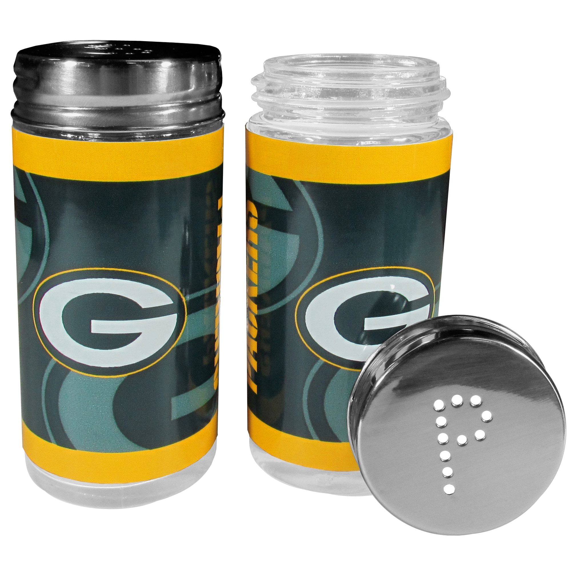 Green bay Packers Bar Glasses- set of 4 .