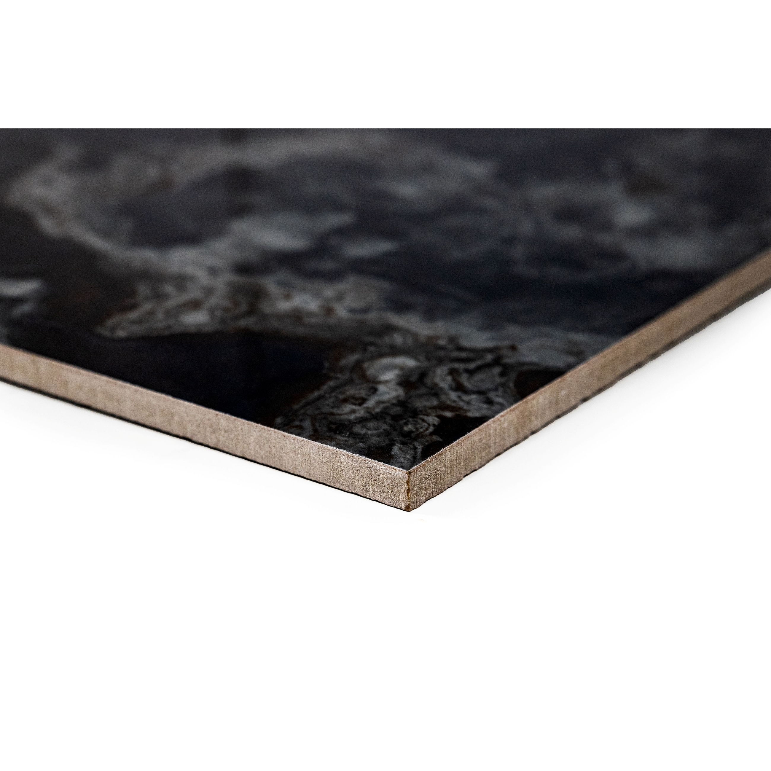 Industry Tile 24x48 Onyx Black polished porcelain tile - Overstock