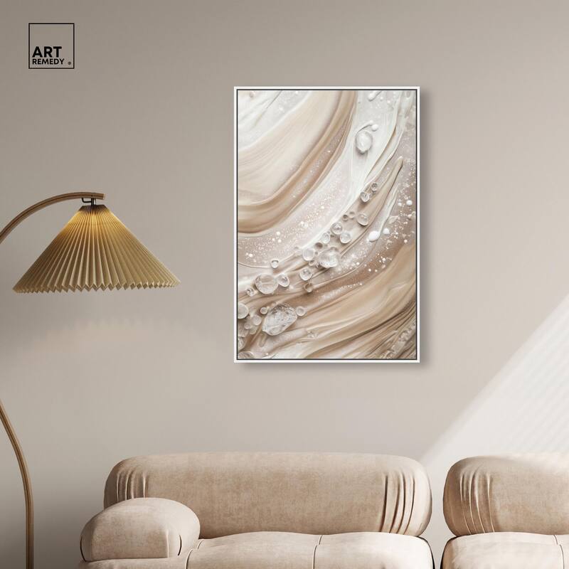 Viscous Veils II Canvas by Art Remedy