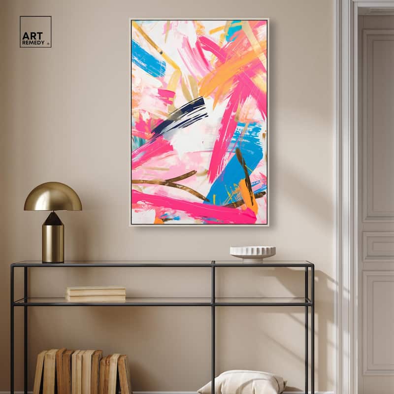Exuberant Hues IV Canvas by Art Remedy