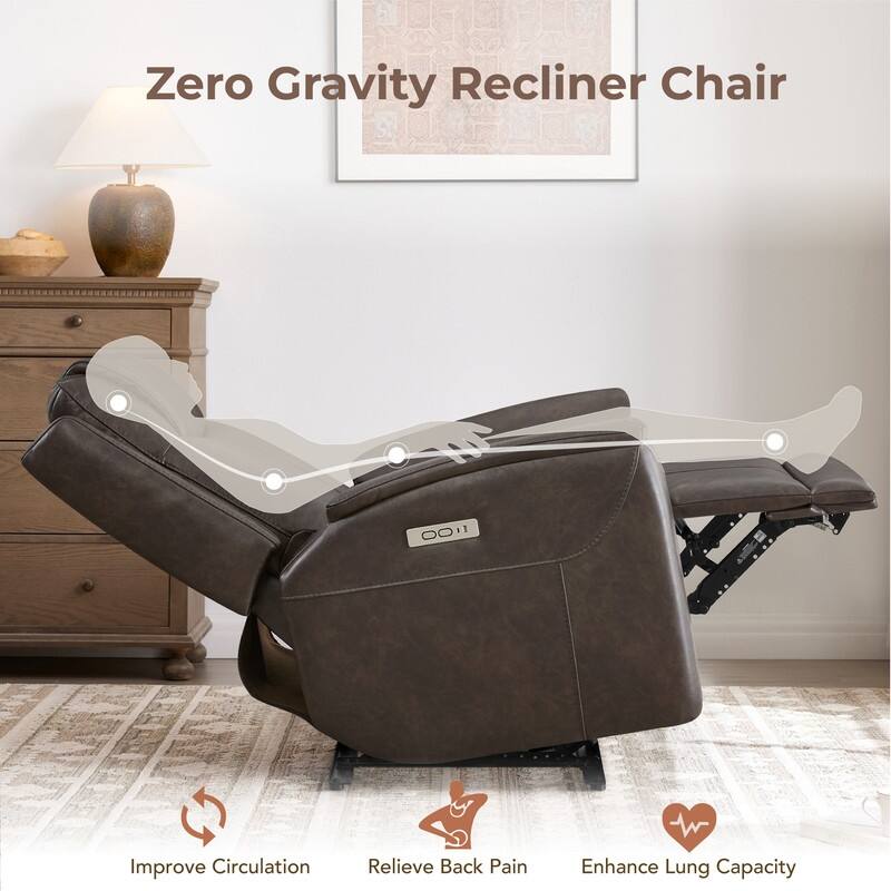 Spruce & Spring Zero Gravity Power Recliner Chair for Adults