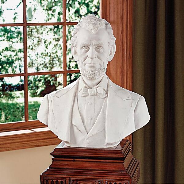 Shop Design Toscano Abraham Lincoln Memorial Bust Bonded Marble Resin Statue Overstock 26640087