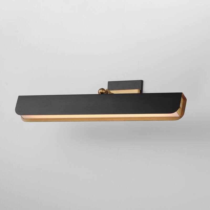 Maxim 10712 Miles 7" Tall LED Bathroom Sconce - 3000K, 1300 Lumens, 90