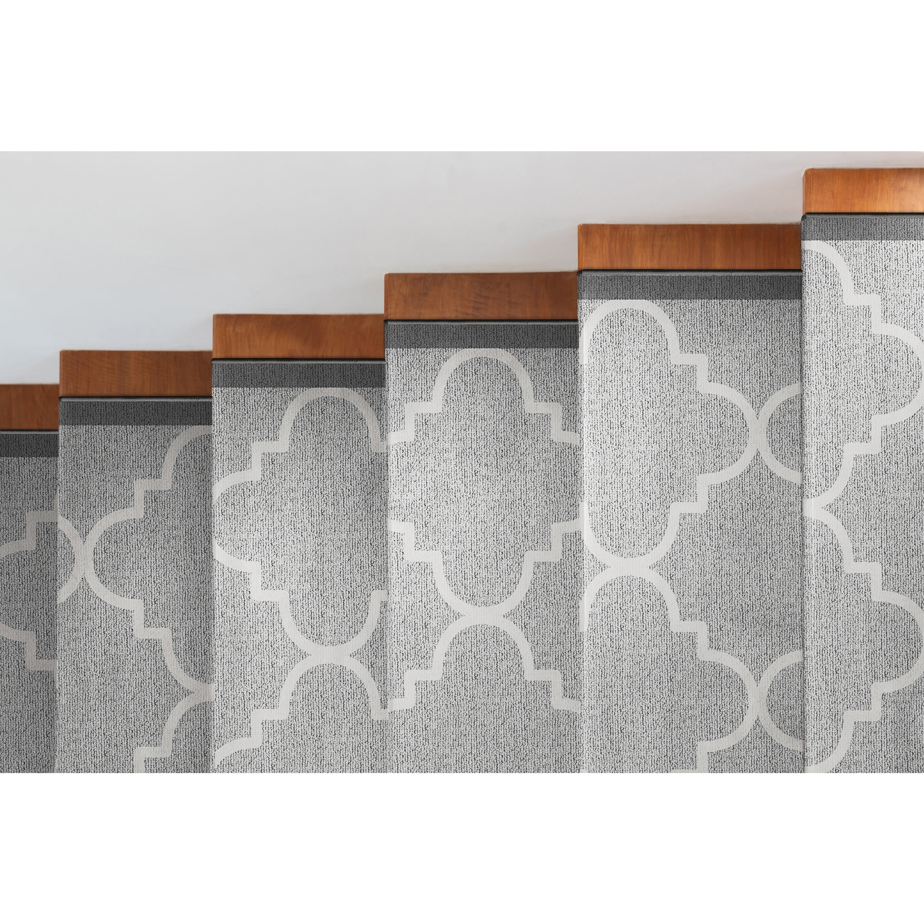 Custom Size Runner 27 Inches Wide Kings Court Trellis Stair Rug