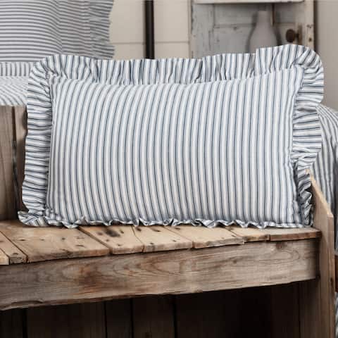 Sawyer Mill Ticking Stripe Pillow