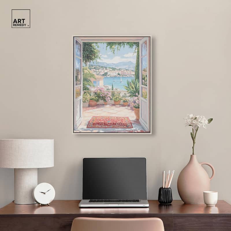 Room with a View Canvas by Art Remedy