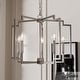 preview thumbnail 11 of 13, Hunter 24" Modern 5 Light Medium Chandelier Brushed Nickel