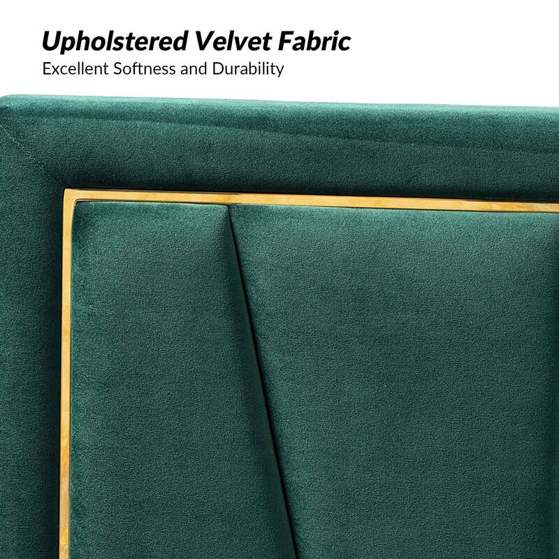 Eberhard Upholstered Tufted Contemporary Adjustable Wall-Mounted Headboard By HULALA HOME