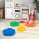 preview thumbnail 10 of 18, Gymax 5 PCS Stepping Stones for Kids w/Storage Bag for Motor Skills