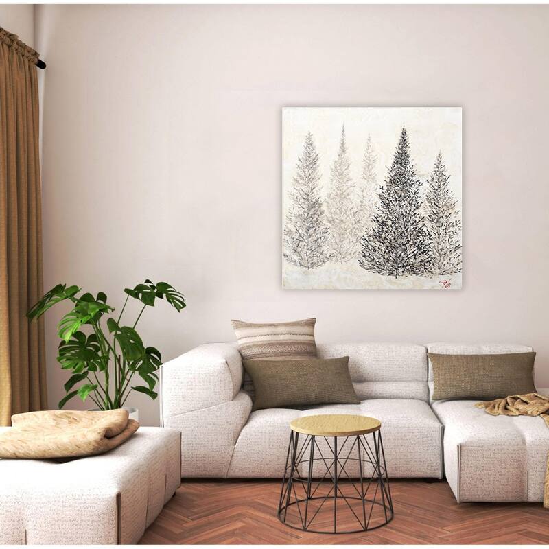 'Monoscape II' Canvas Wall Art by Karen Biery