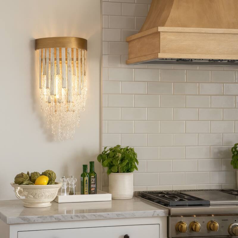 Varaluz Lafayette 2-Light Wall Sconce - Havana Gold