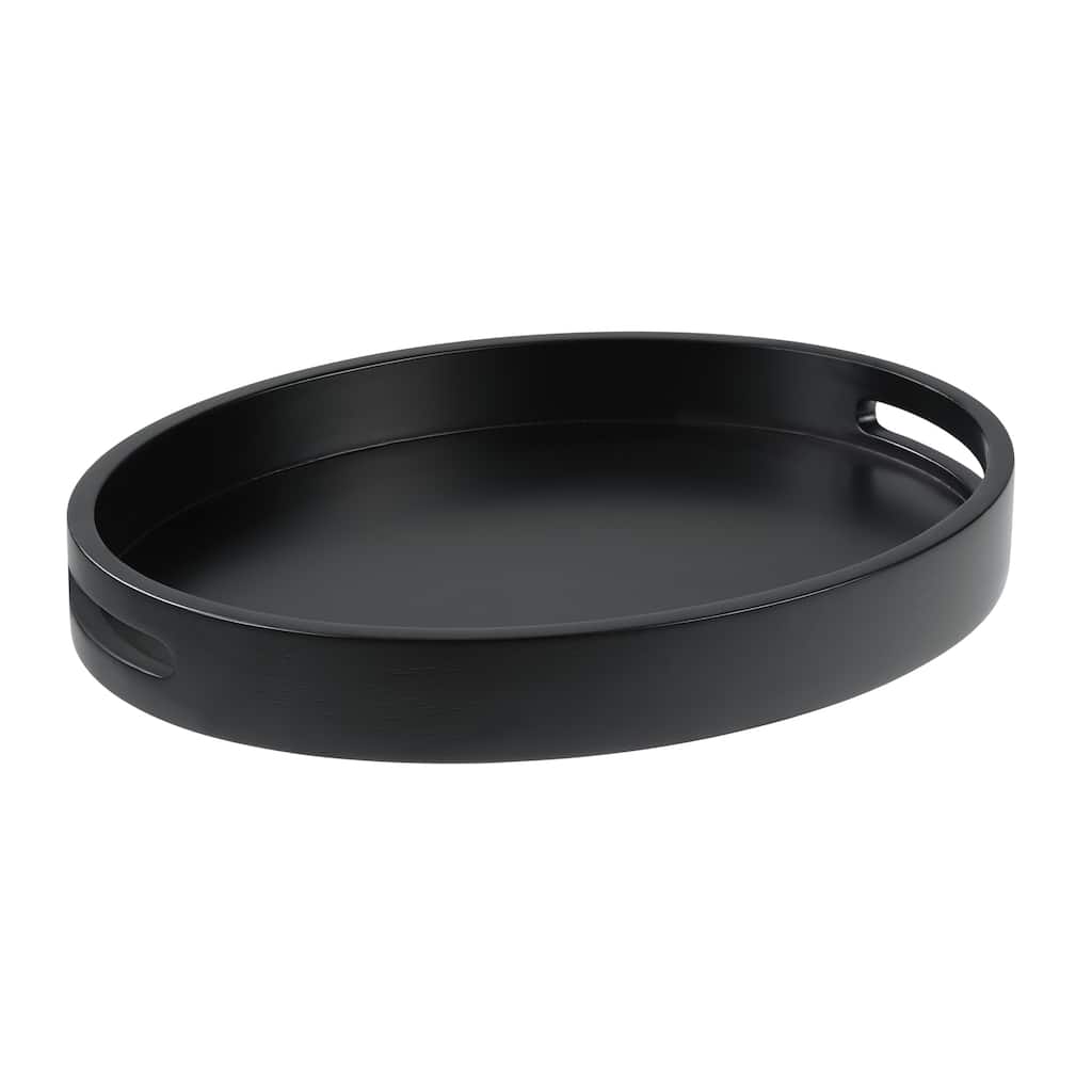 Convenience Concepts Palm Beach Oval Decorative Serving Tray