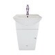 preview thumbnail 5 of 12, Bathroom Vanity Sink Cabinet Vitreous China Sink Comes With Faucet And Drain Hardware Included Renovators Supply