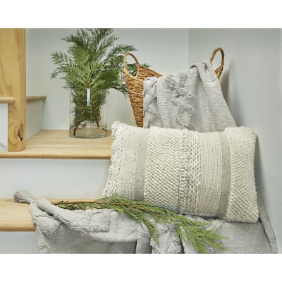 Signature Design by Ashley Standon White/Gray Pillow (Set of 4)