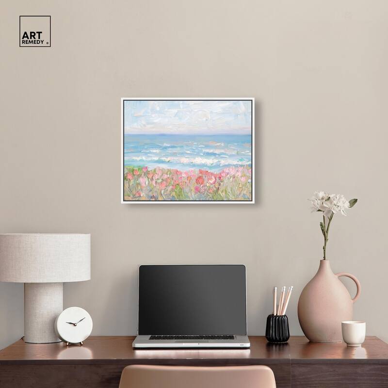 Waves of Peace Canvas by Art Remedy