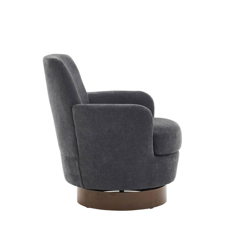 Swivel Barrel Chair,Swivel Accent Chairs Armchair,Round Barrel Chairs
