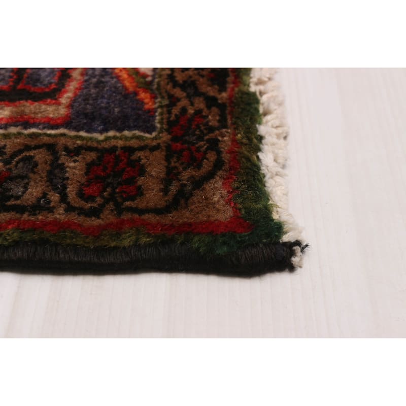 ECARPETGALLERY Hand-knotted Andelz Red Wool Rug - 4'3 x 6'11