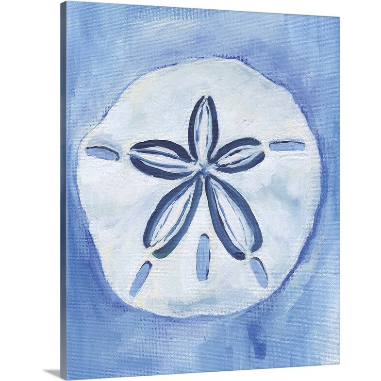 Shop Sand Dollar Canvas Wall Art Overstock 16894647