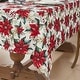 preview thumbnail 3 of 1, Avanti Linens Poinsettia 52'" x 70" Tablecloth
