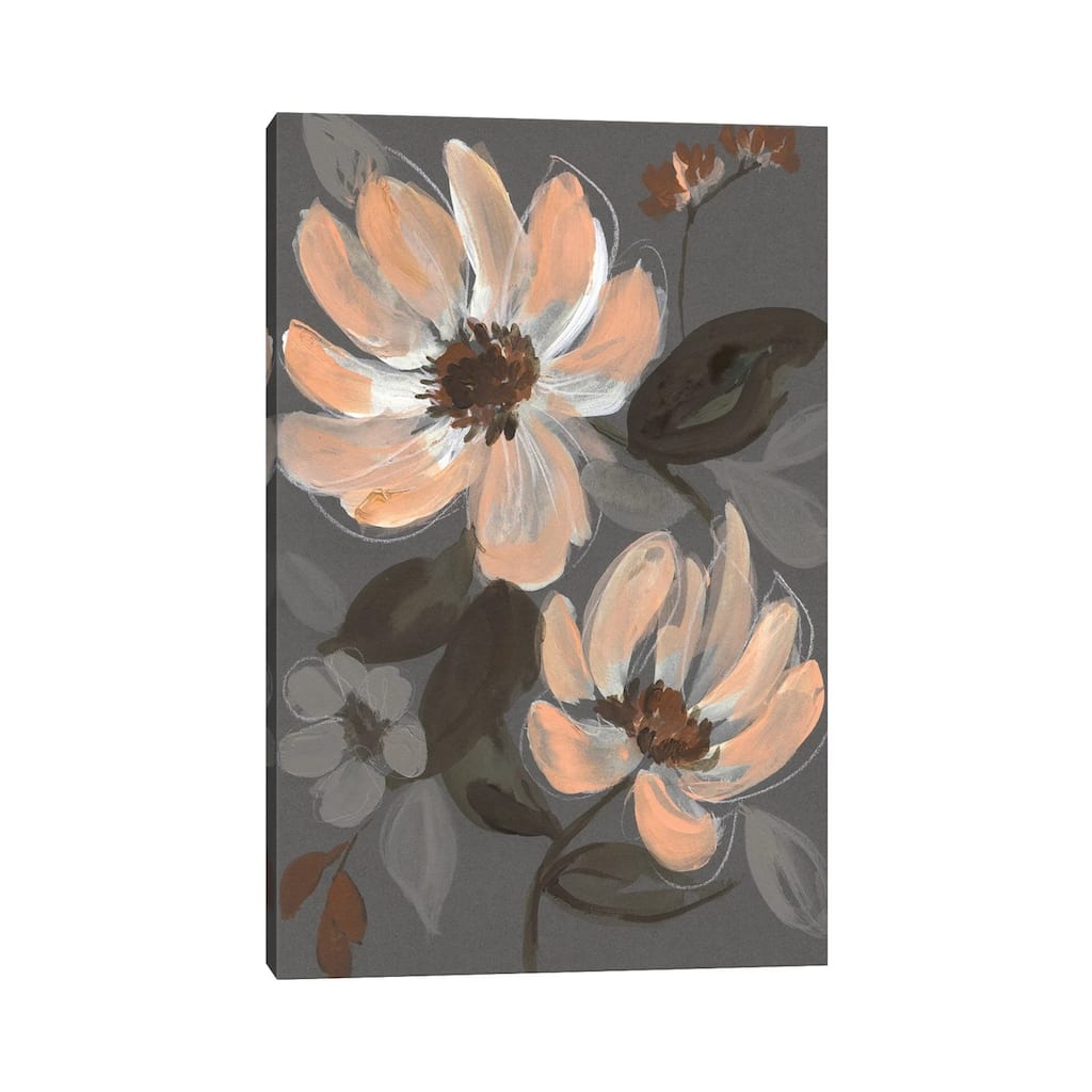iCanvas "Peach & Sienna Bouquet II" by Jennifer Goldberger Canvas Print